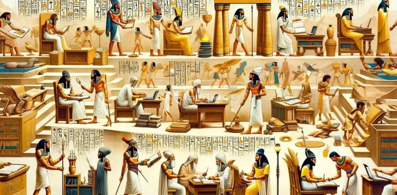 The-Prominent-Role-of-Scribes-in-Egyptian-Society-EgyptaTours
