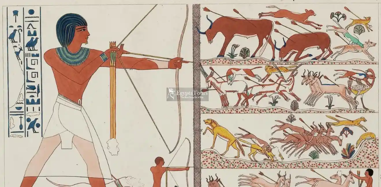 Hunting-and-Trade-as-Means-of-Entertainment-in-Ancient-Egypt-EgyptaTours