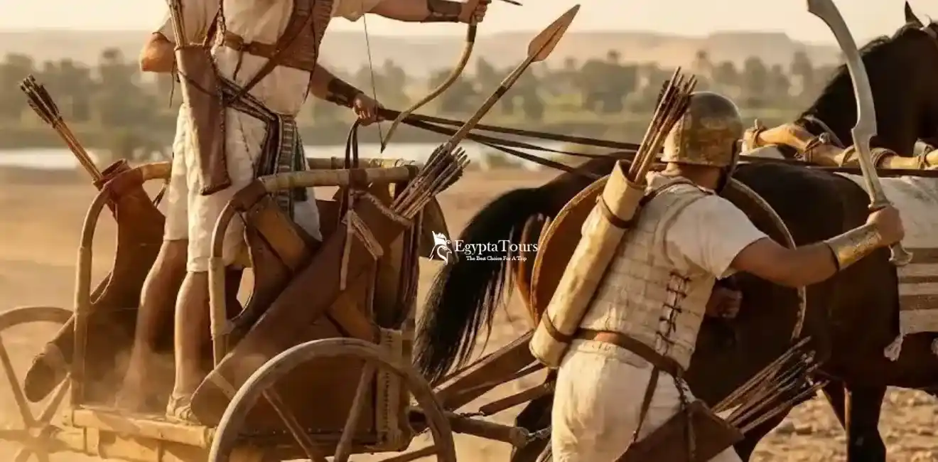 New-Kingdom-Advanced-Weapons-And-Chariot-Warfare-Ancient-Egypt-Warfare-EgyptaTours