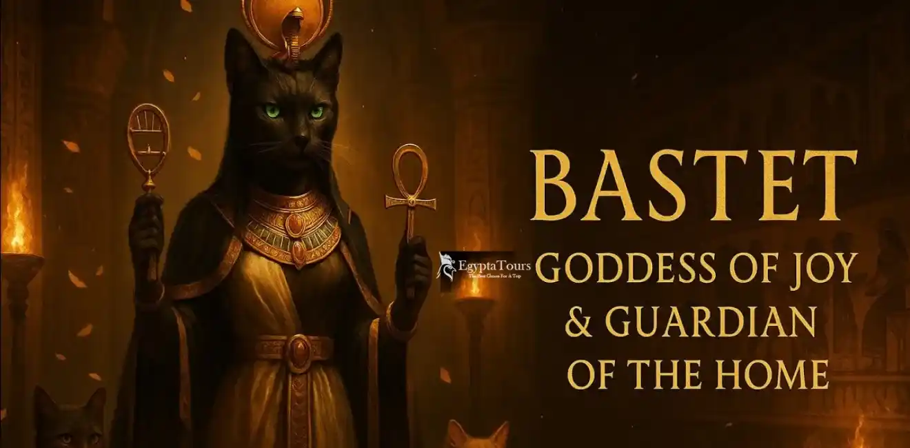 Top 60 Egyptian Ancient Gods 37 Bastet -Guardian -of- Women -In -Childbirth