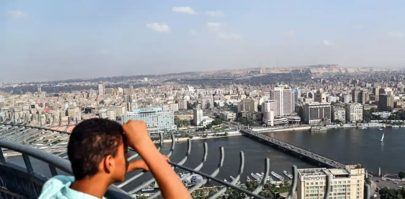 Family-Activities-In-Egypt-For-Kids-Cairo-Tower-Panoramic-View