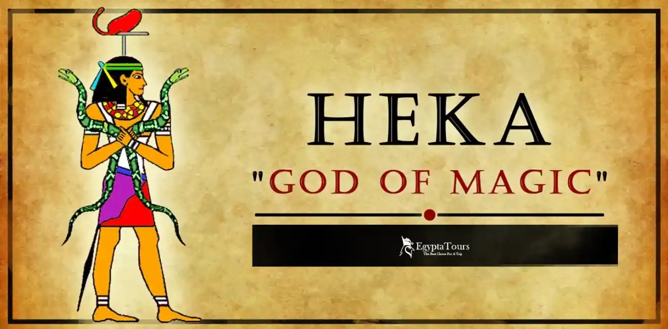 Top 60 Egyptian Ancient Gods 46 Heka -the -God -of -Magic- and -Medicine