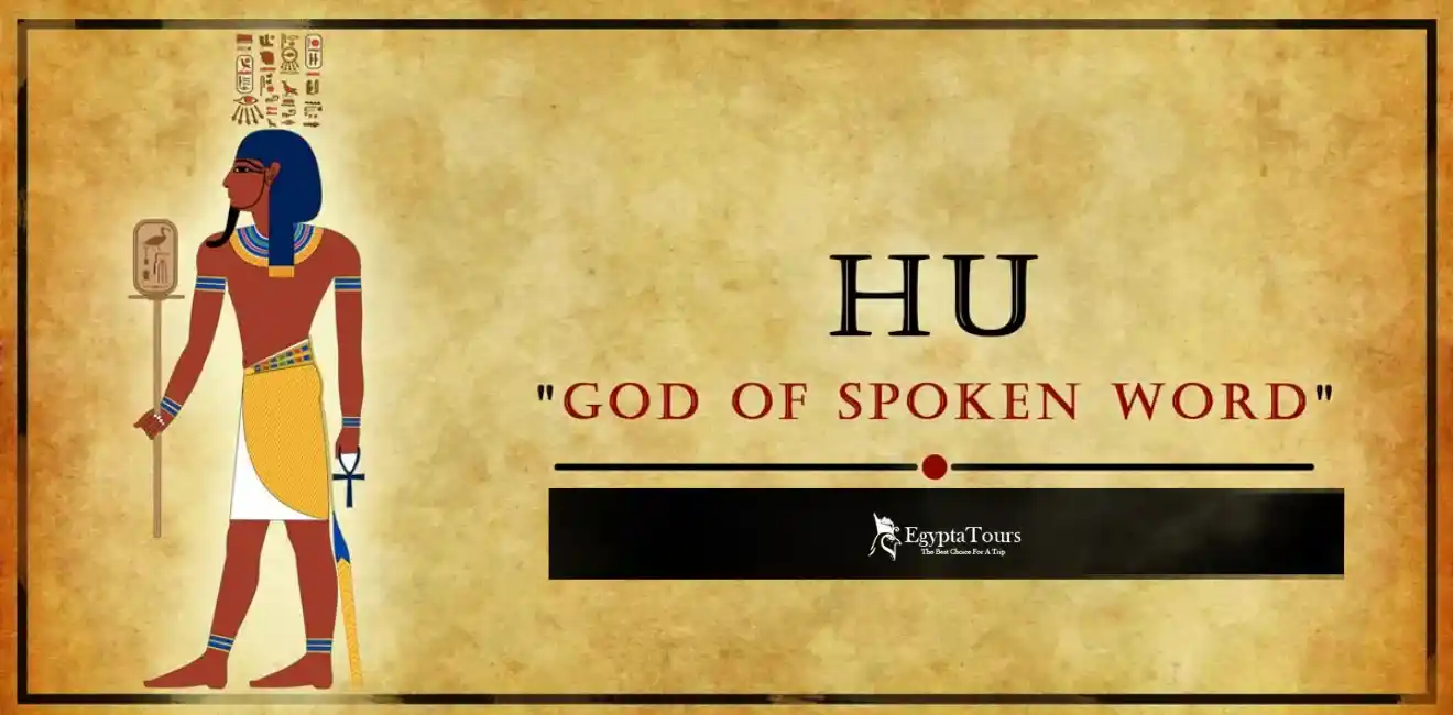 Top 60 Egyptian Ancient Gods 54 Hu -God- Of -The -Spoken- Word