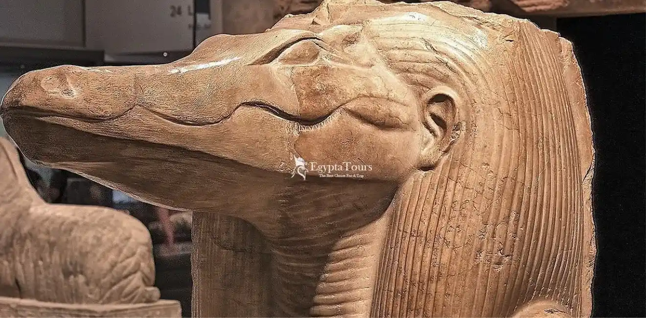 Top 60 Egyptian Ancient Gods 19 Sebek,-The -Crocodile -God