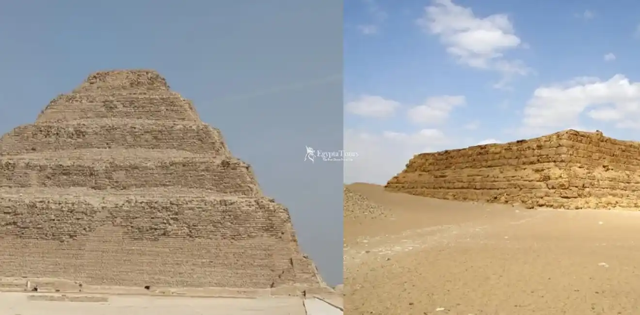 The-Difference-Between-The-Mastaba-And-The-Pyramid-In-Ancient-Egypt