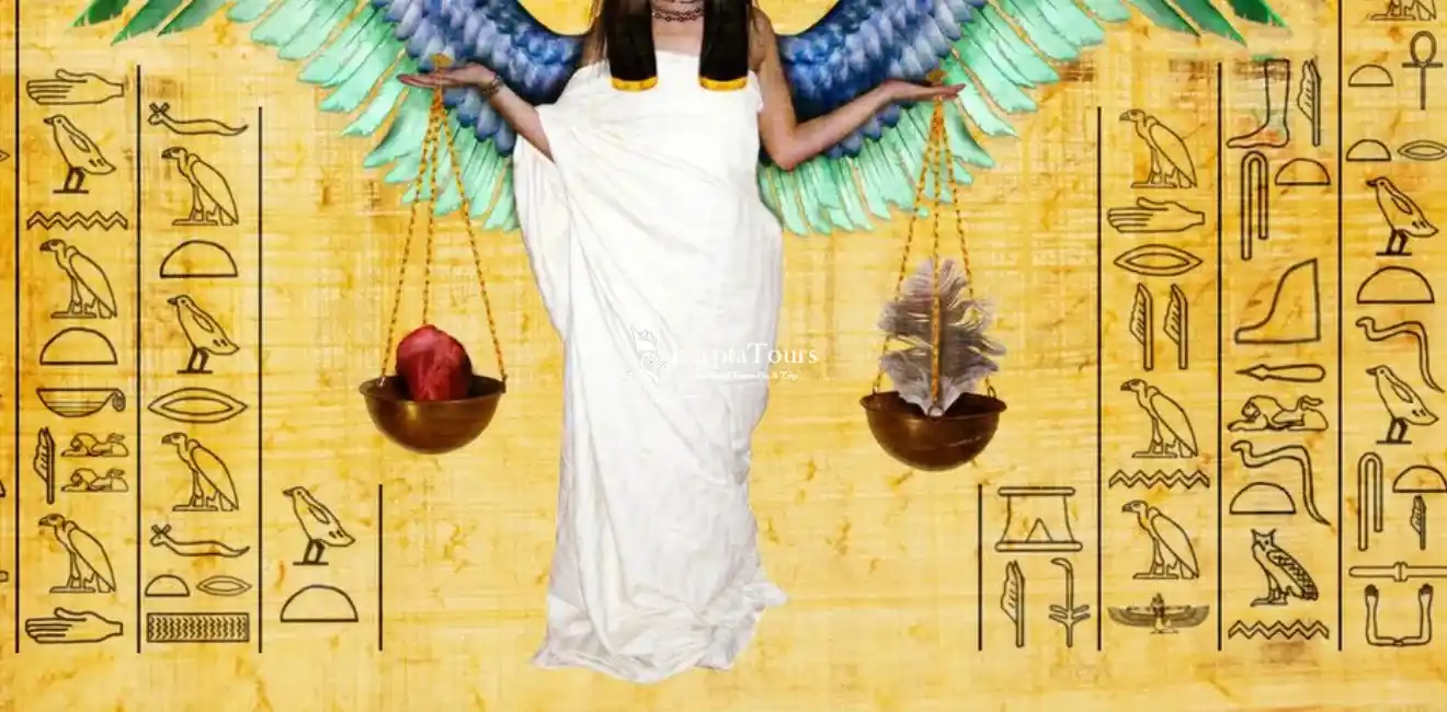 Maat 12 The -Process -of- Weighing -of -the- Heart- in -the -Afterlife