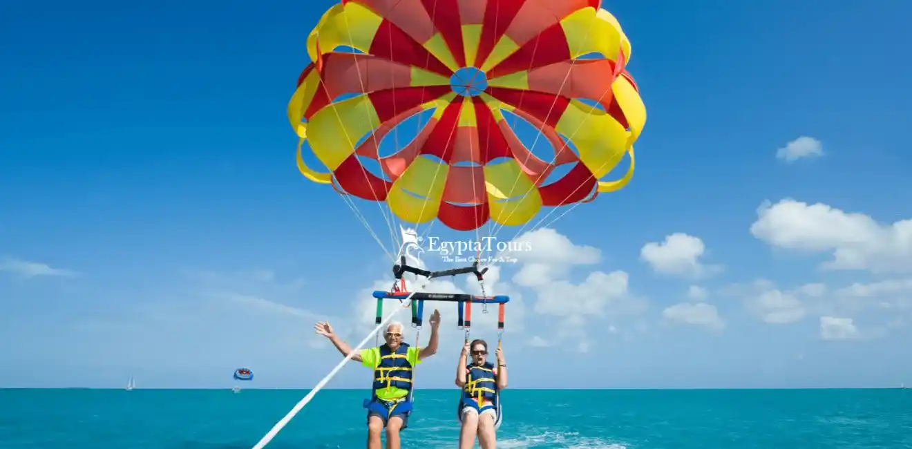 Best Places For Water Sports in Egypt 7 Parasailing- Fun