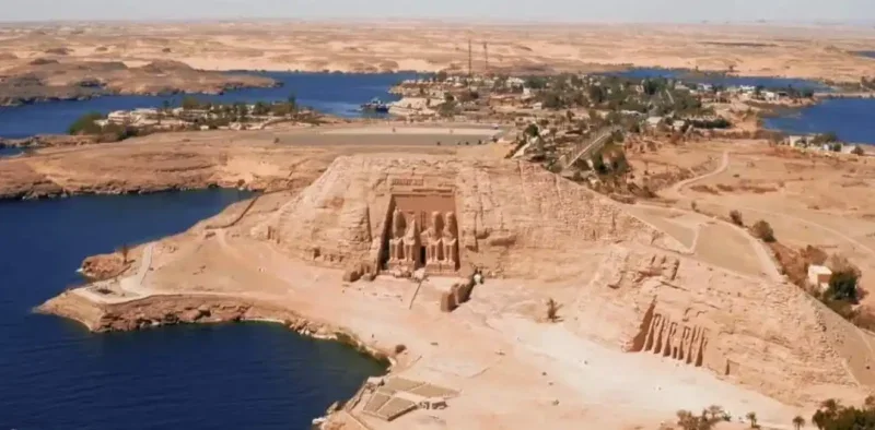 Location -Of- Abu -Simbel-EgyptaTours-Featured