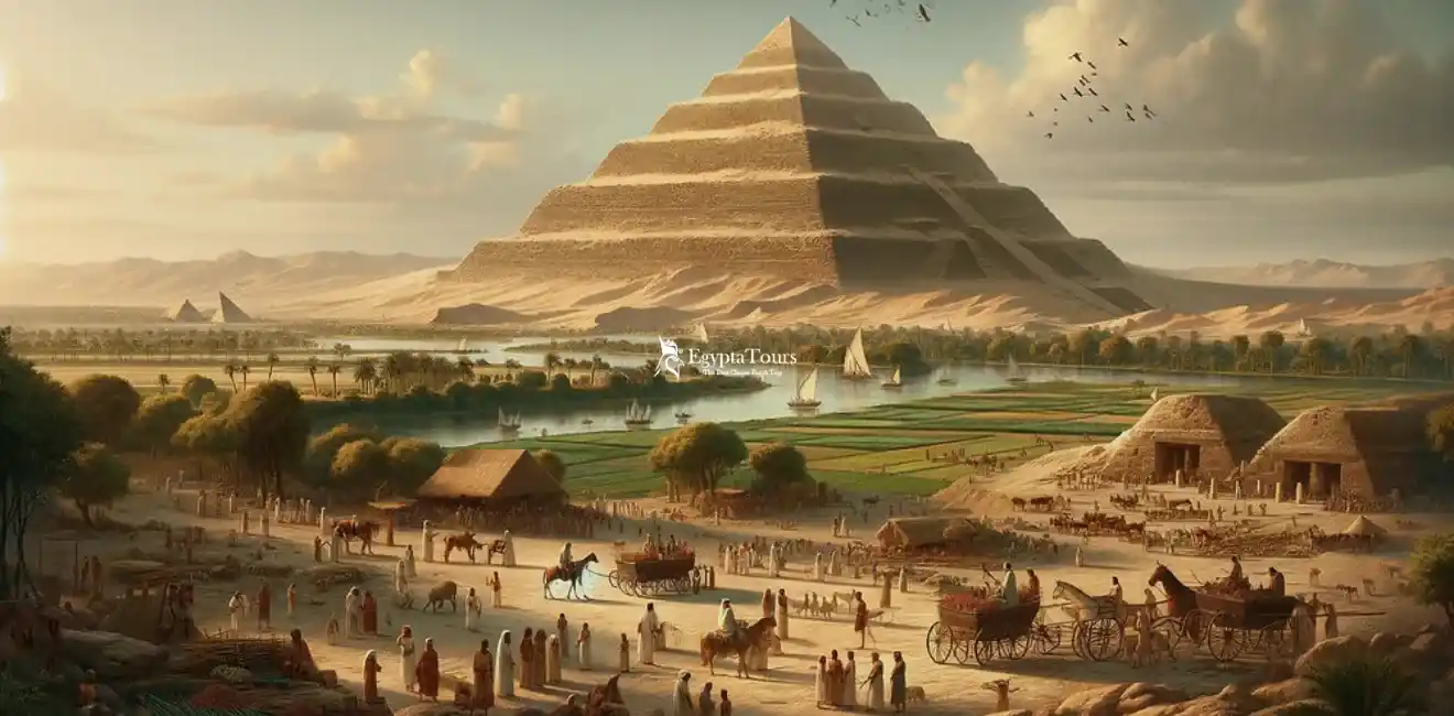Where Is Egypt On The Map 8 Egypt- During- the- Old- Kingdom -(Around -2500 -BCE)