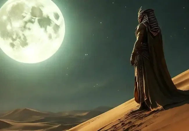 The- Ancient -Egyptian- Moon- God,- Khonsu-EgyptaTours