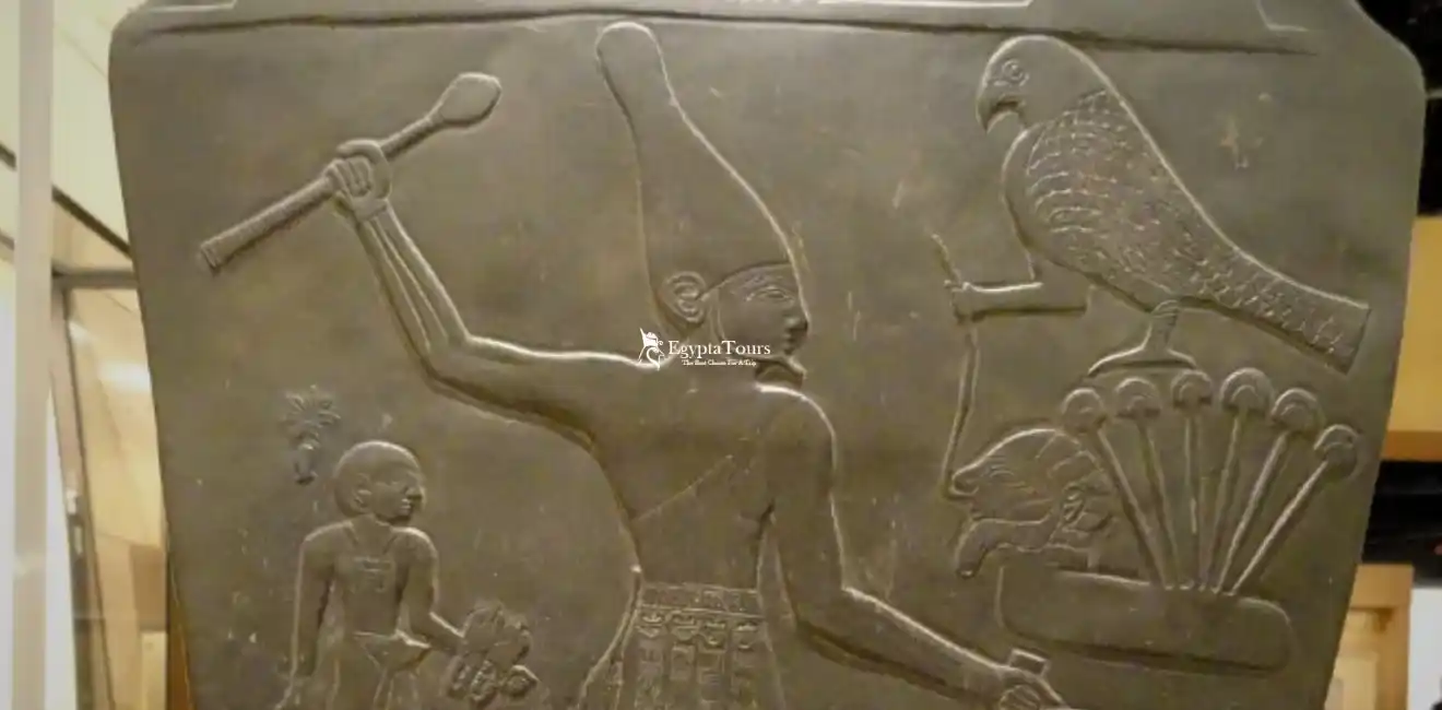 Who Is The Oldest Pharaoh 7 Narmer's- Palette -at -Temple -of- Horus