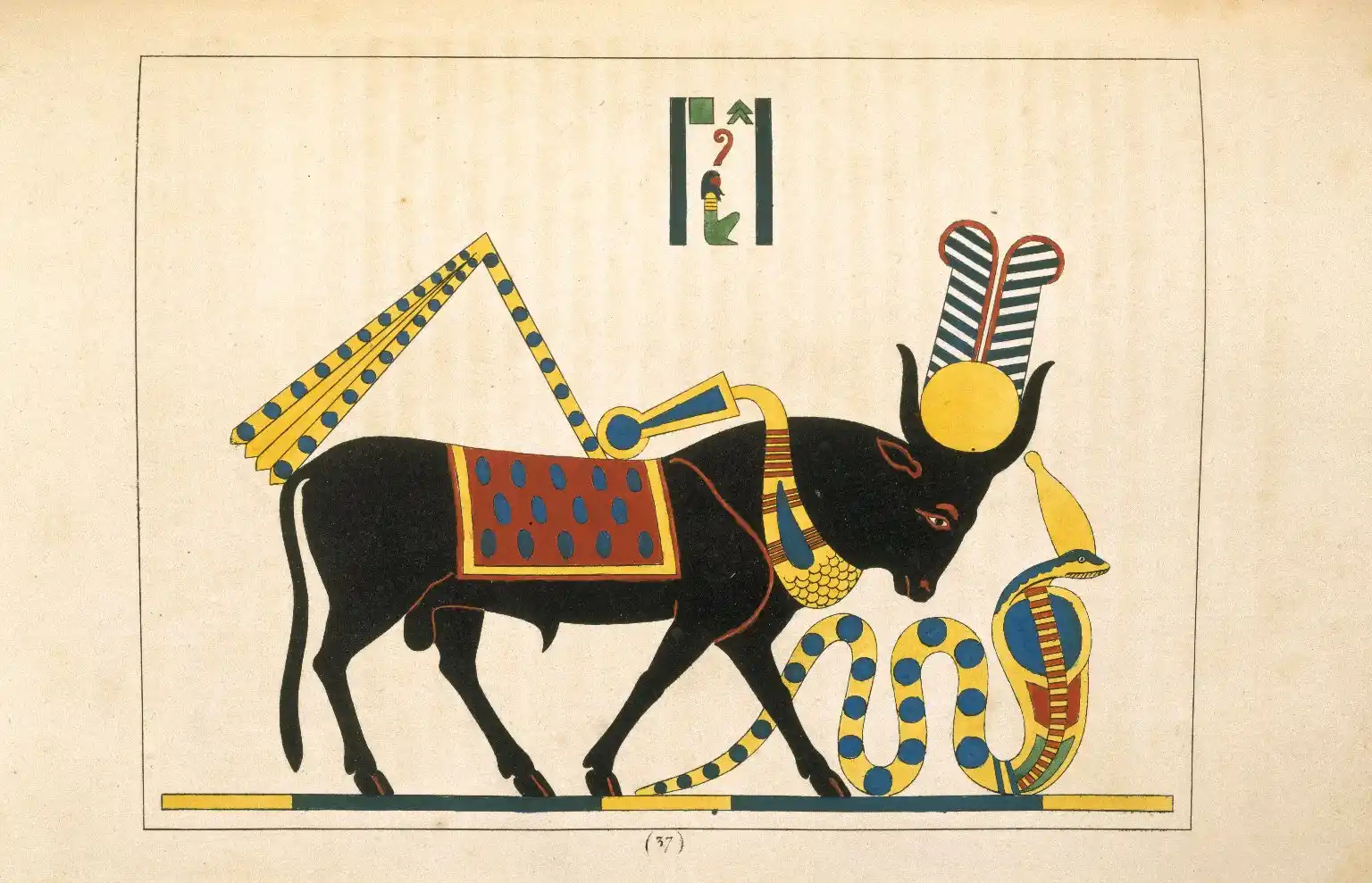 Egyptian God Hapi 8 The- Depiction- Of- The- Egyptian- God- Hapi- As- An- Animal
