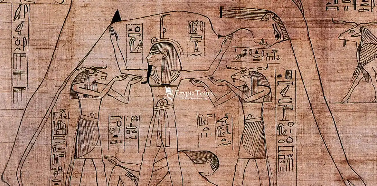 The-Relationships-between-Shu -God-and-others-EgyptaTours
