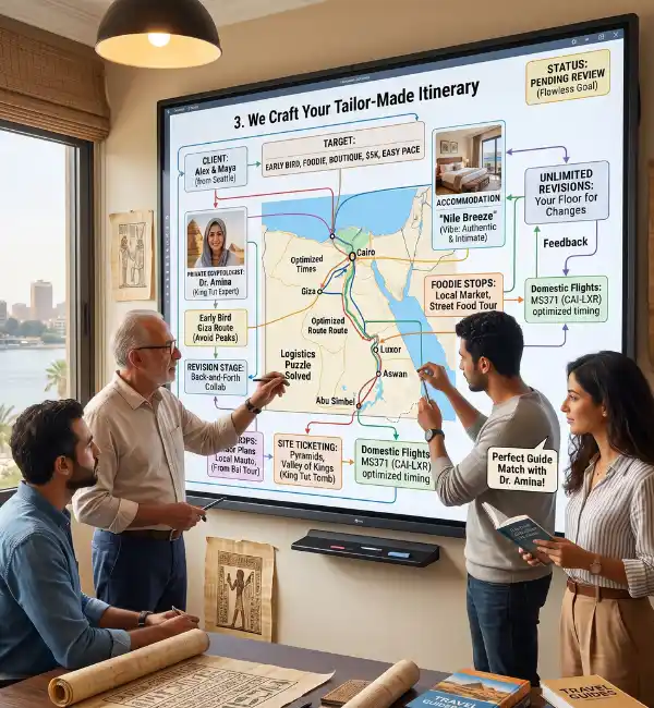 How-it-Works-Step-3-We-Craft-Your-Tailor-Made-Itinerary-EgyptaTours